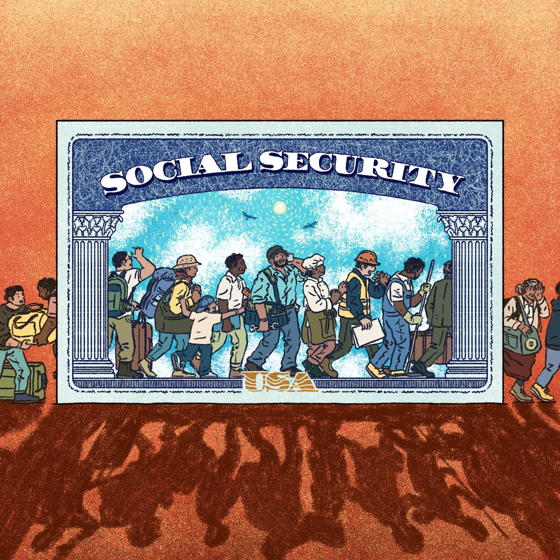 How Unauthorized Immigrants Help Finance Social Security Benefits The New York Times