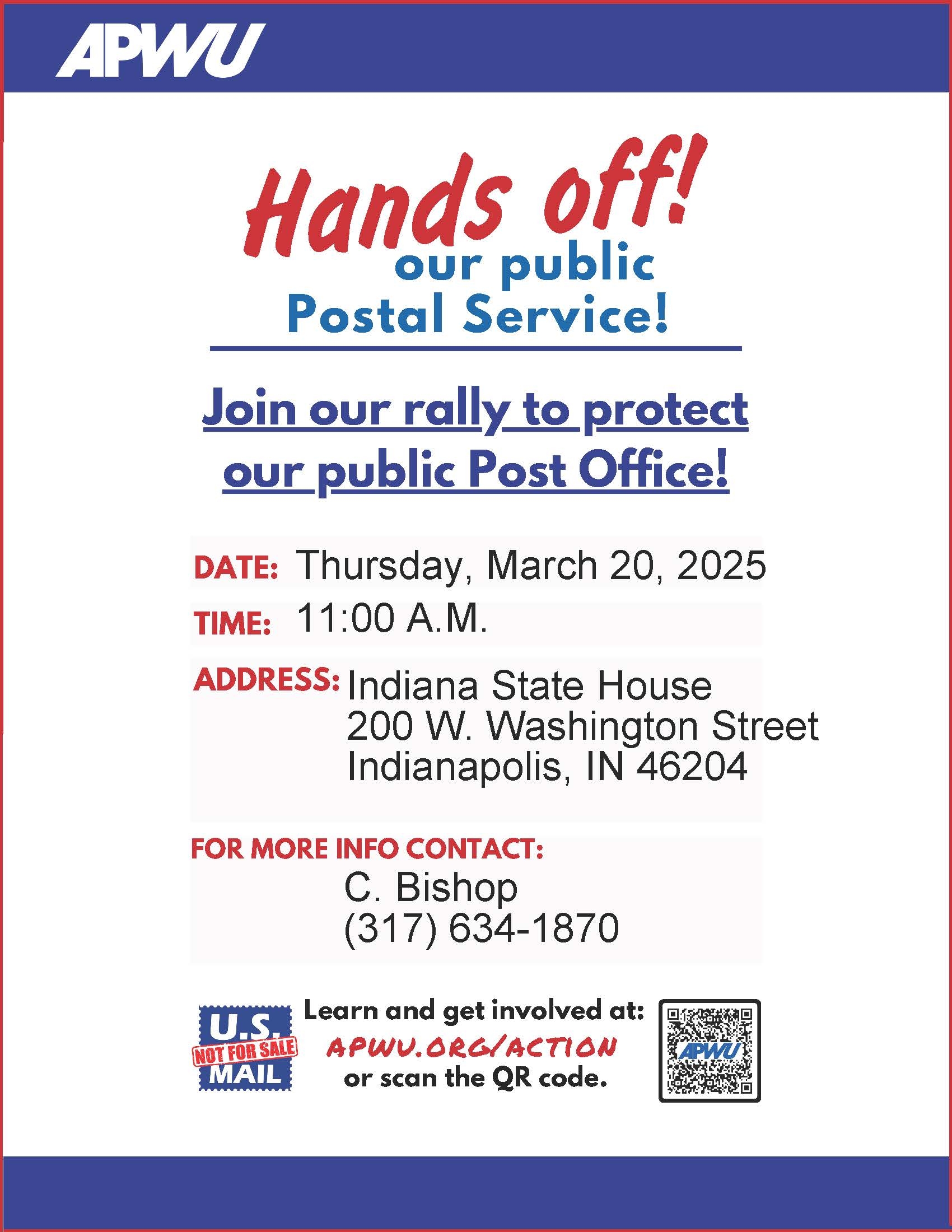 Indiana Postal Workers Union Home