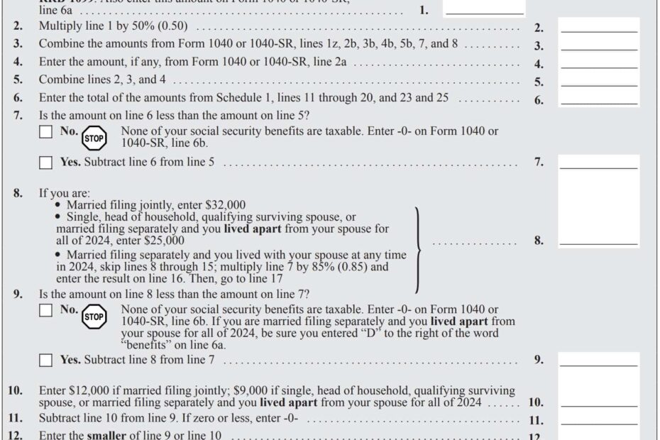 IRS Form 1040 SR Instructions Tax Return For Seniors