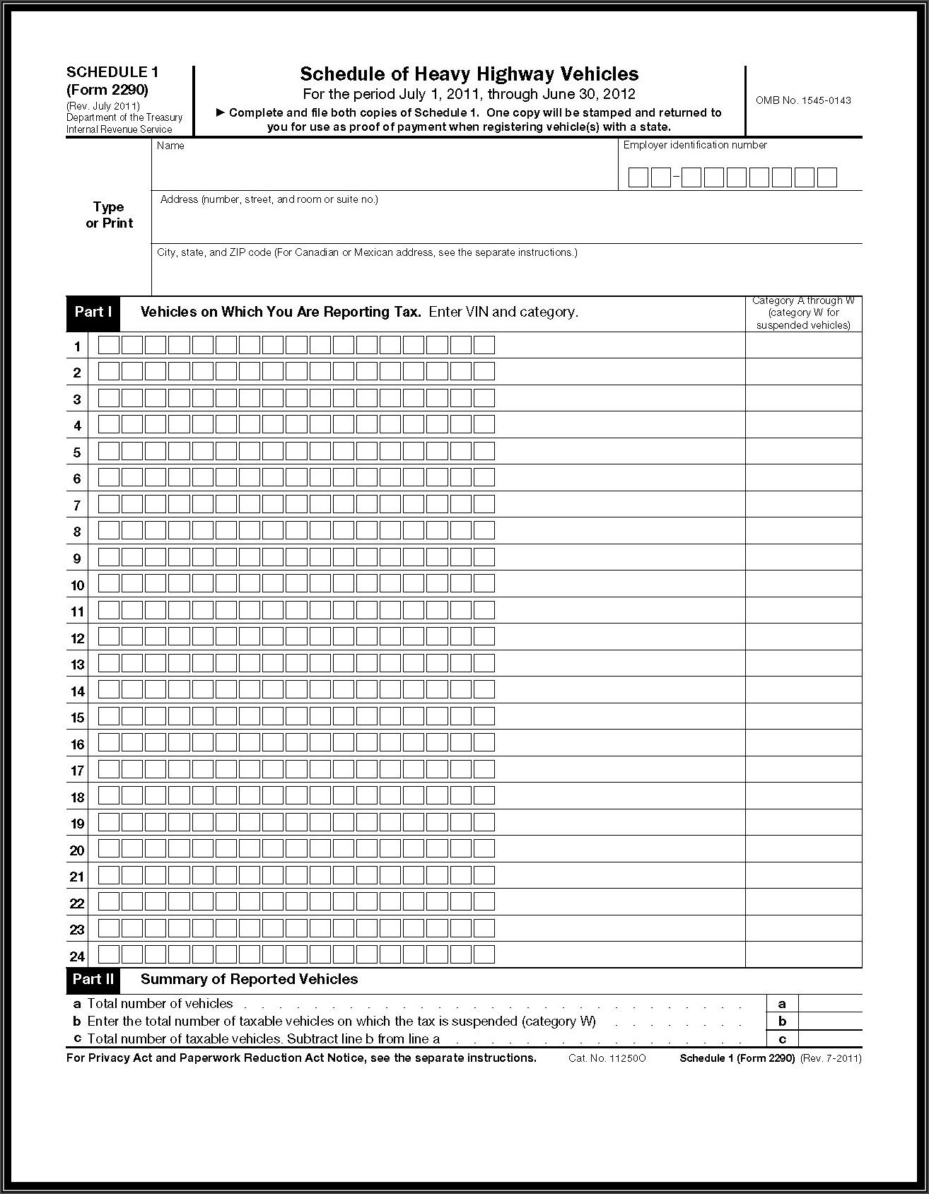 Irs Form 2290 Printable 2024 Irs Form 2290 Printable 2024