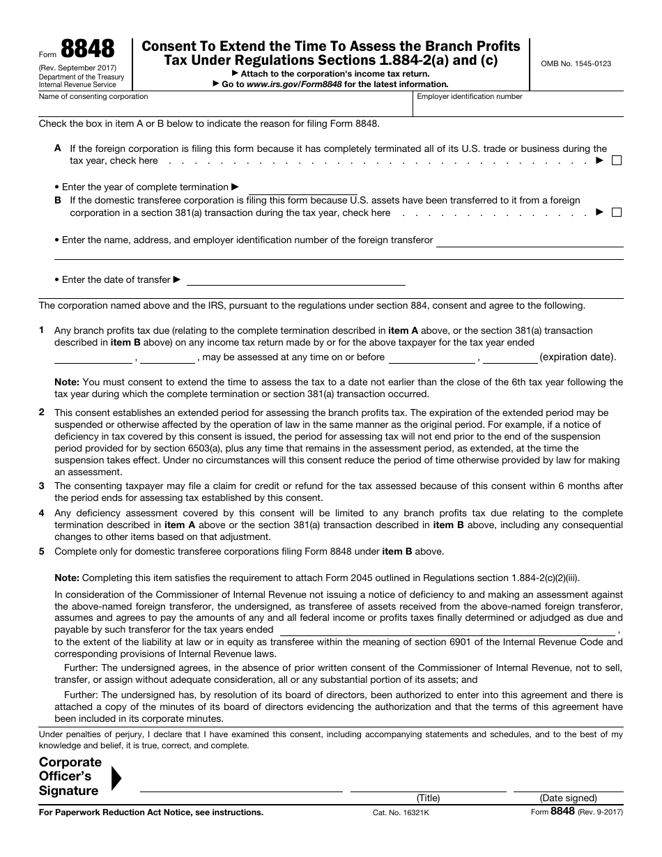 IRS Form 8848 Fill Out Sign Online And Download Fillable PDF Templateroller