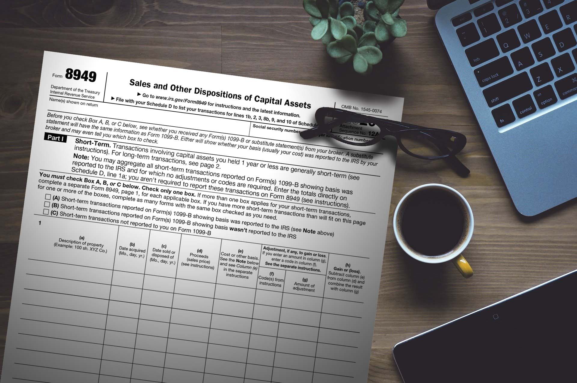 IRS Form 8949 U0026 Schedule D For Traders TradeLog