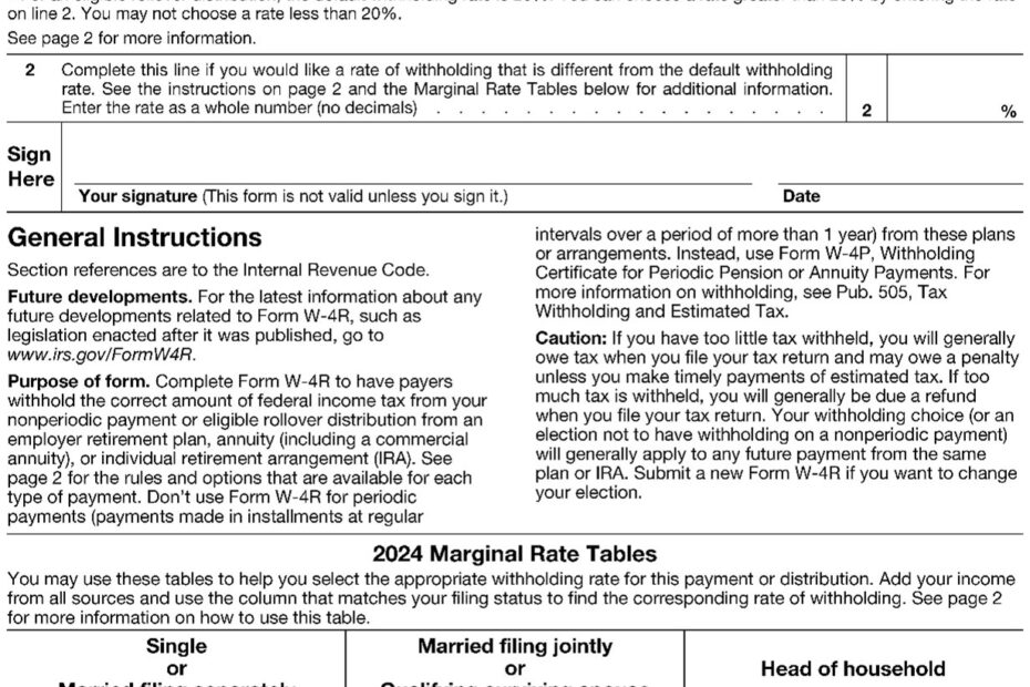 IRS Releases 2024 Form W 4R Wolters Kluwer Worksheets Library
