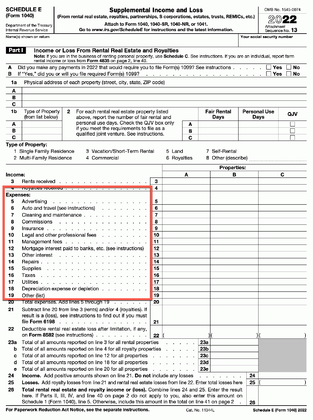 Irs Schedule E 2024 Printable Karry Marylee