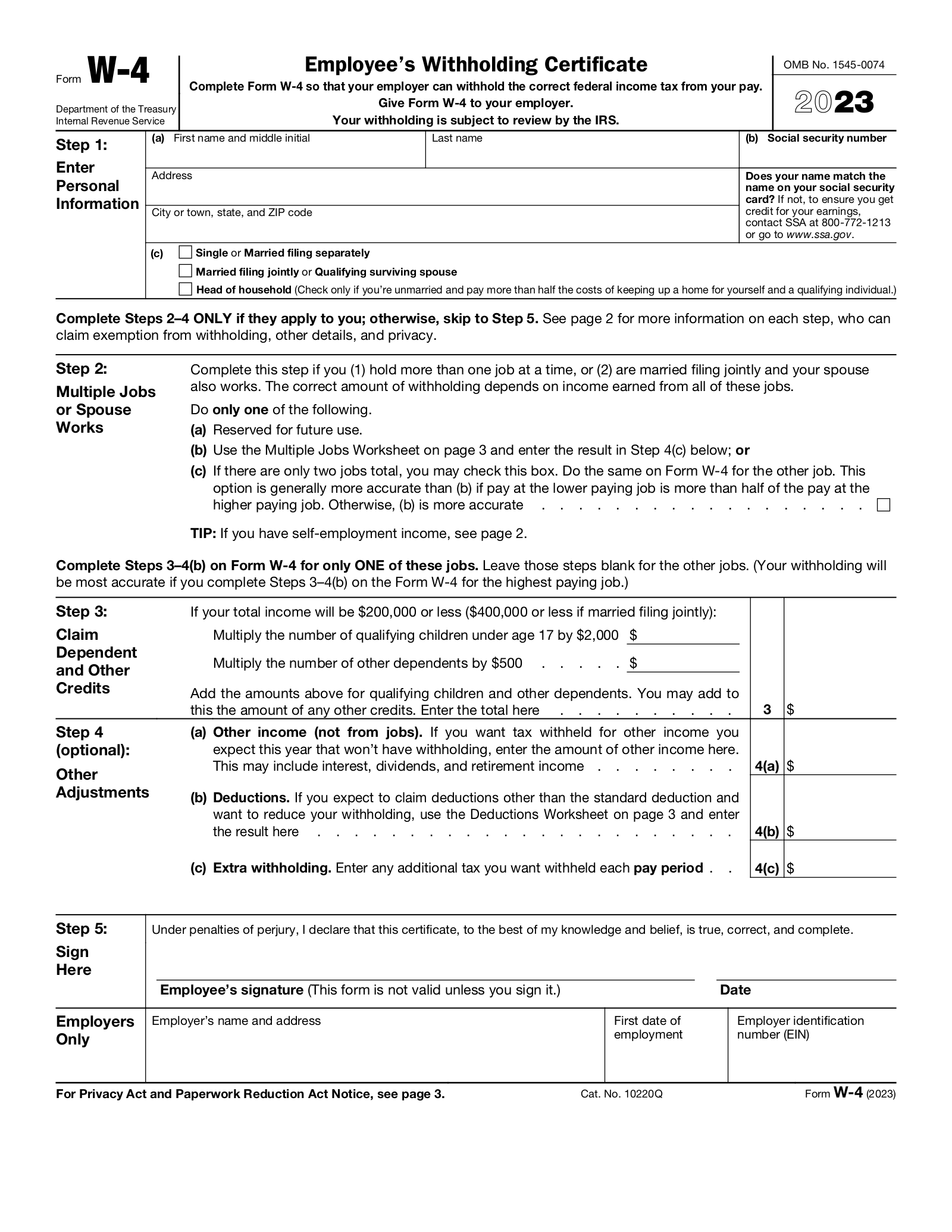 IRS Tax Forms EForms