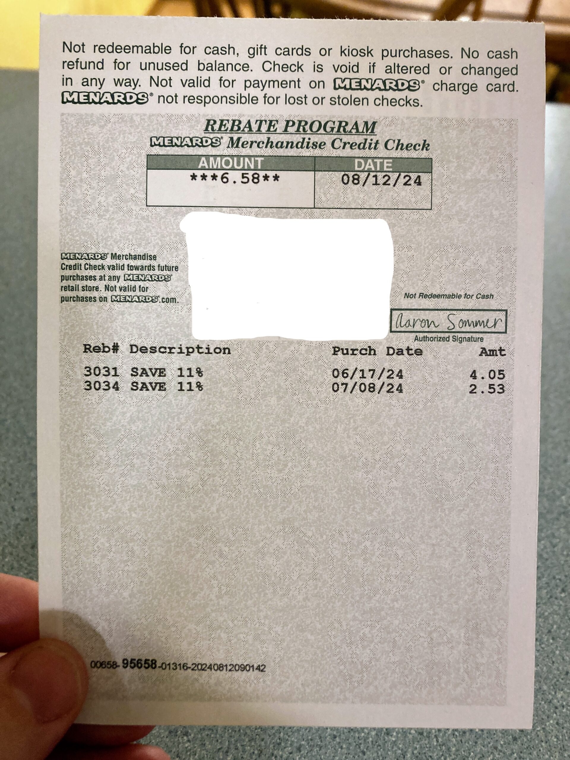 Menards 11 Rebate Offer How It Works Thrifty Minnesota