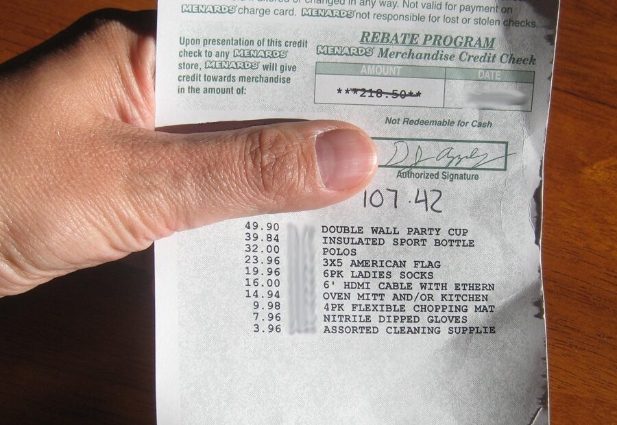 Menards Rebates Explained They re Easy And Fun Jill Cataldo