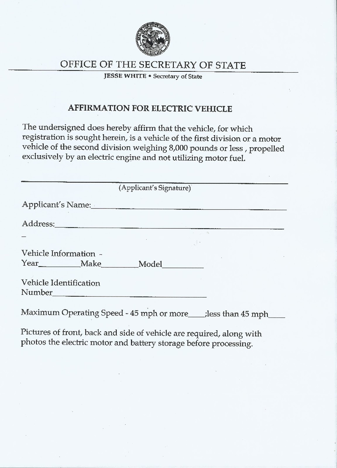 NEW 2012 Mitsubishi IMiEV ILLINOIS ELECTRIC VEHICLE PLATES part 2 