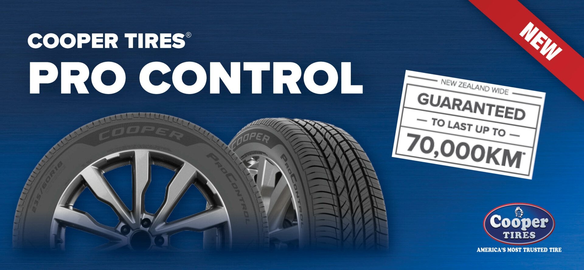 NEW Cooper s Ultra Touring Pro Control Tyre