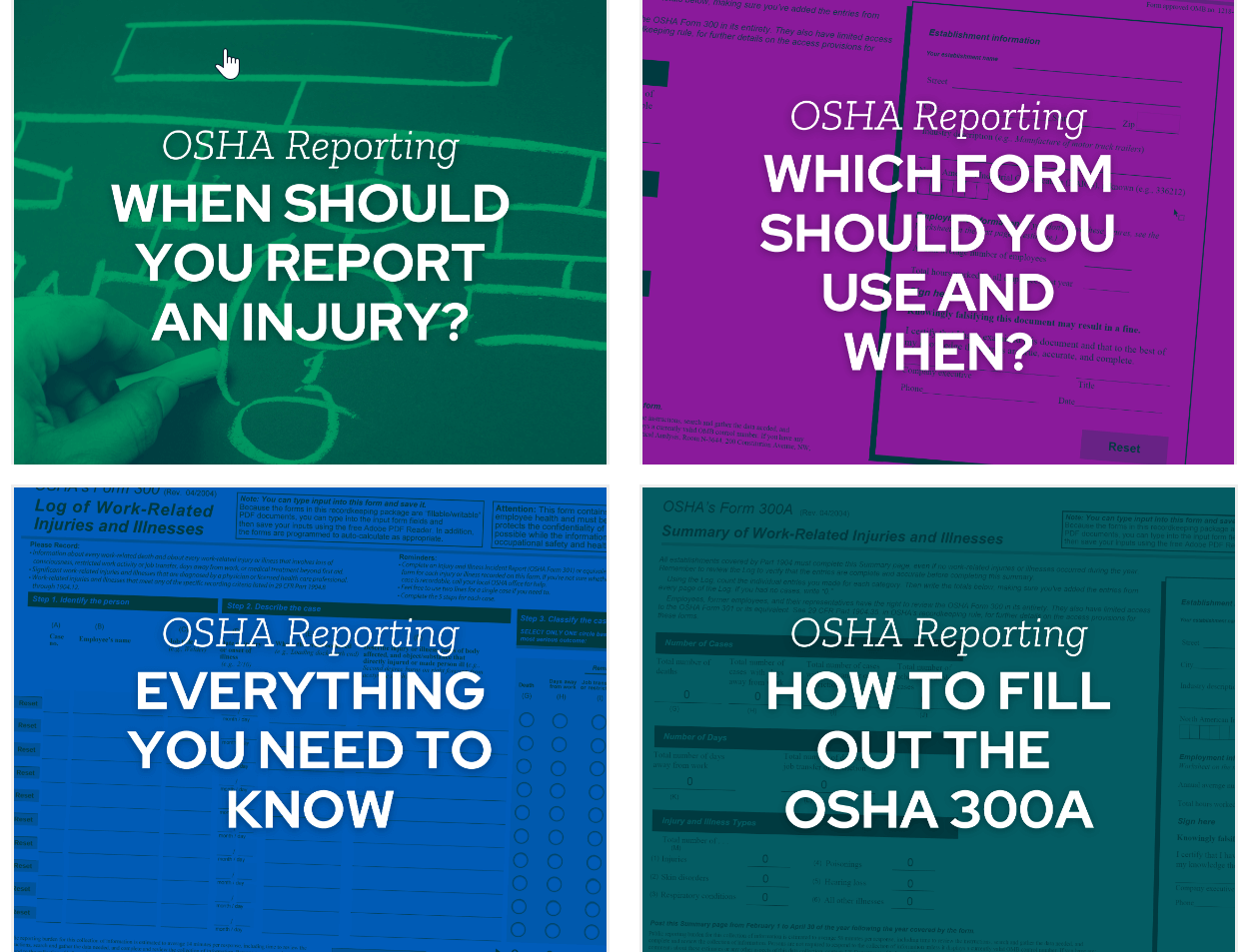 OSHA Reporting Forms Here s Which One Should You Use