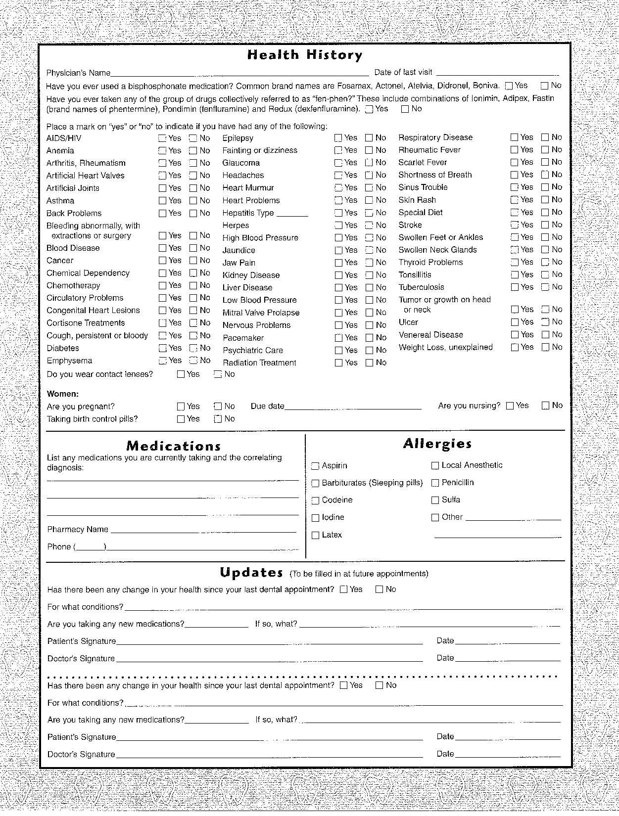 Patient Information Dental Care Of Madison New Patient Info