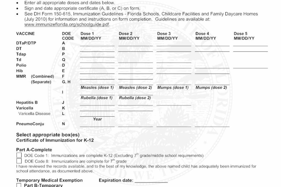 Pdf Florida Dh 680 Form Printable Printable Templates