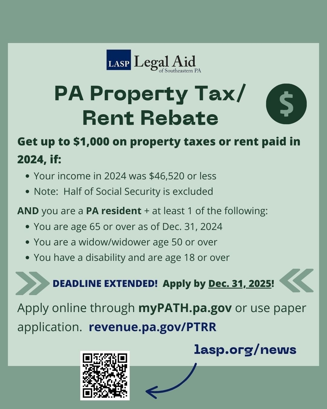 Pennsylvania s Property Tax Rent Rebate Program May Help Low 