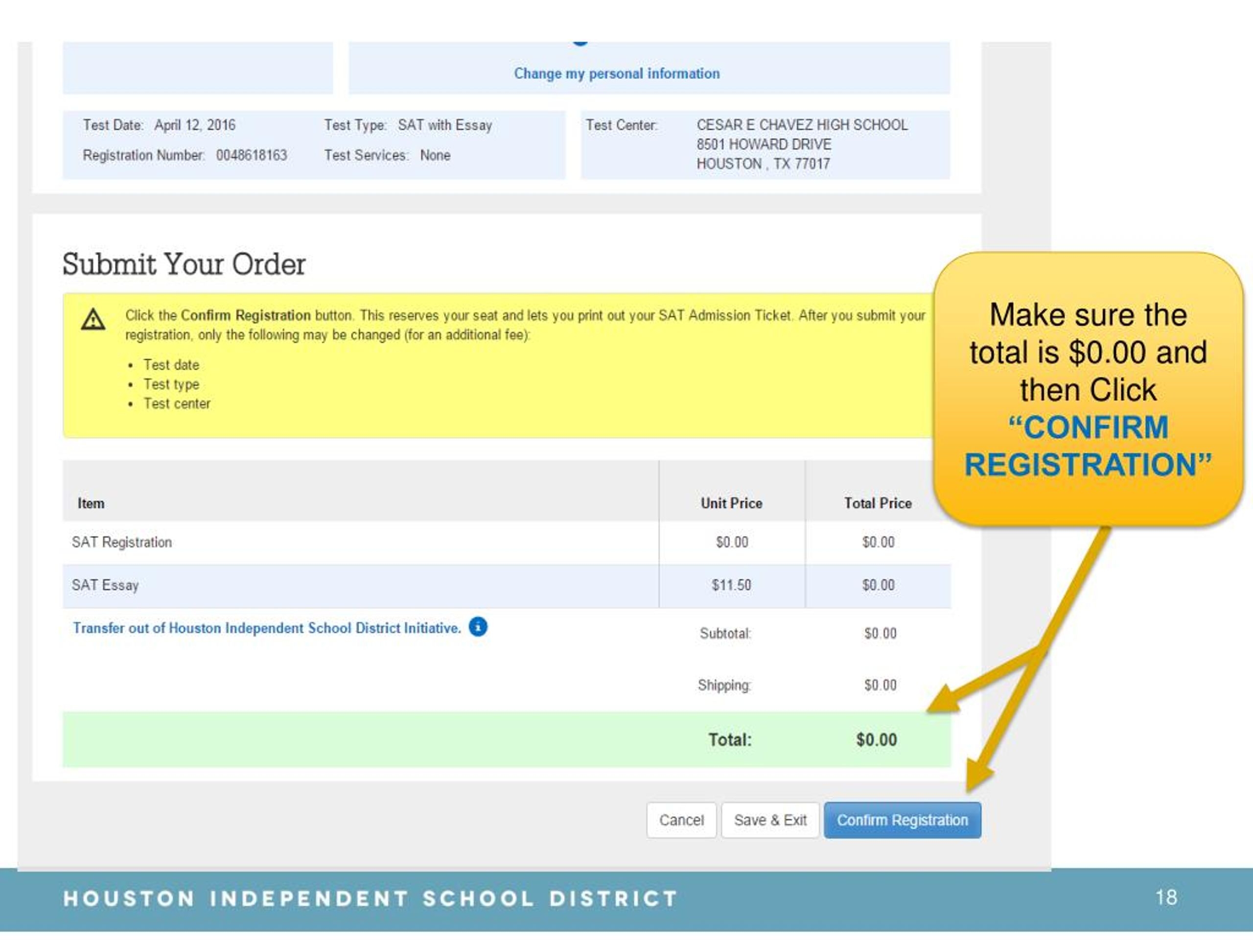 PPT How To Register For The SAT PowerPoint Presentation Free Download ID 7397883