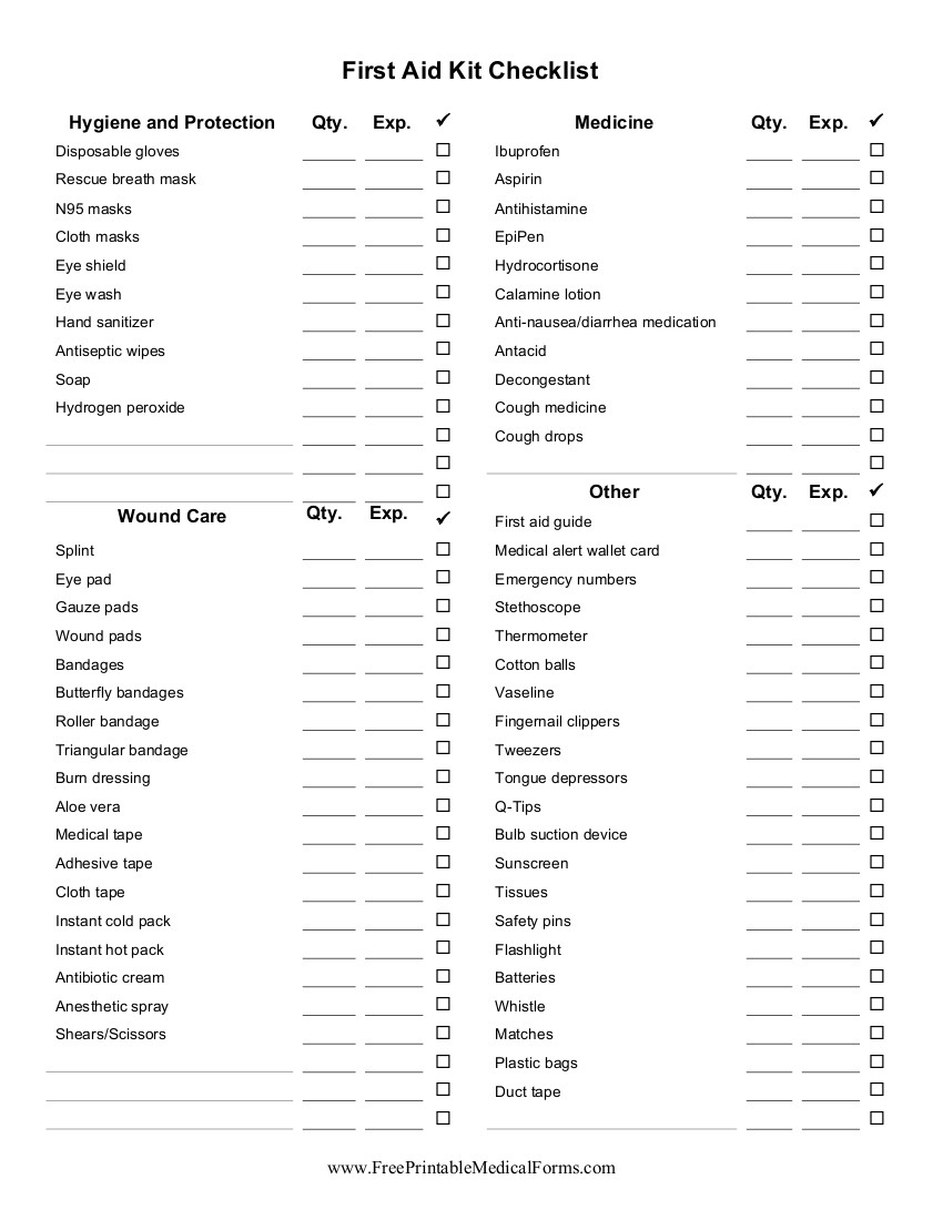 Printable Medical Forms Journals Charts And More Free Printables