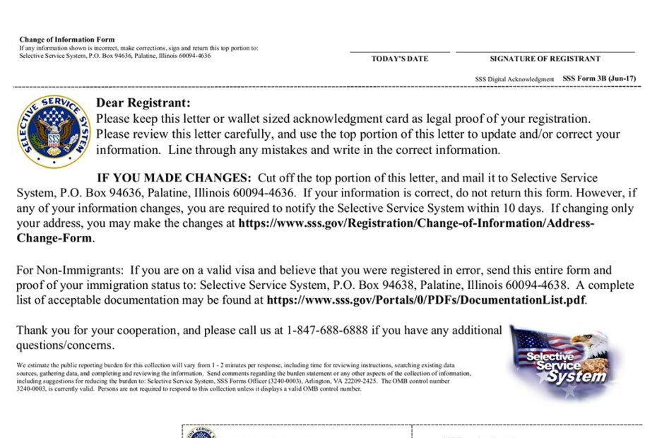 Registering For The Selective Service Immigrants Rising
