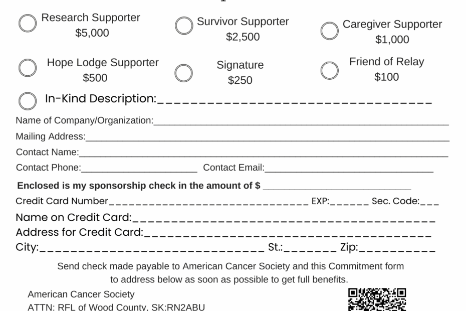 Relay For Life Of Wood County