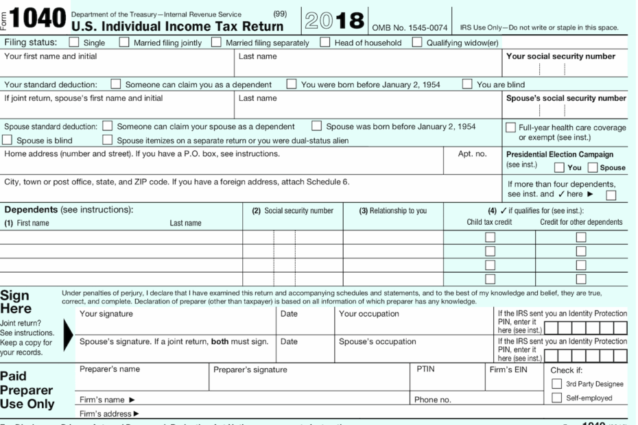 Schedule S Tax Form Form