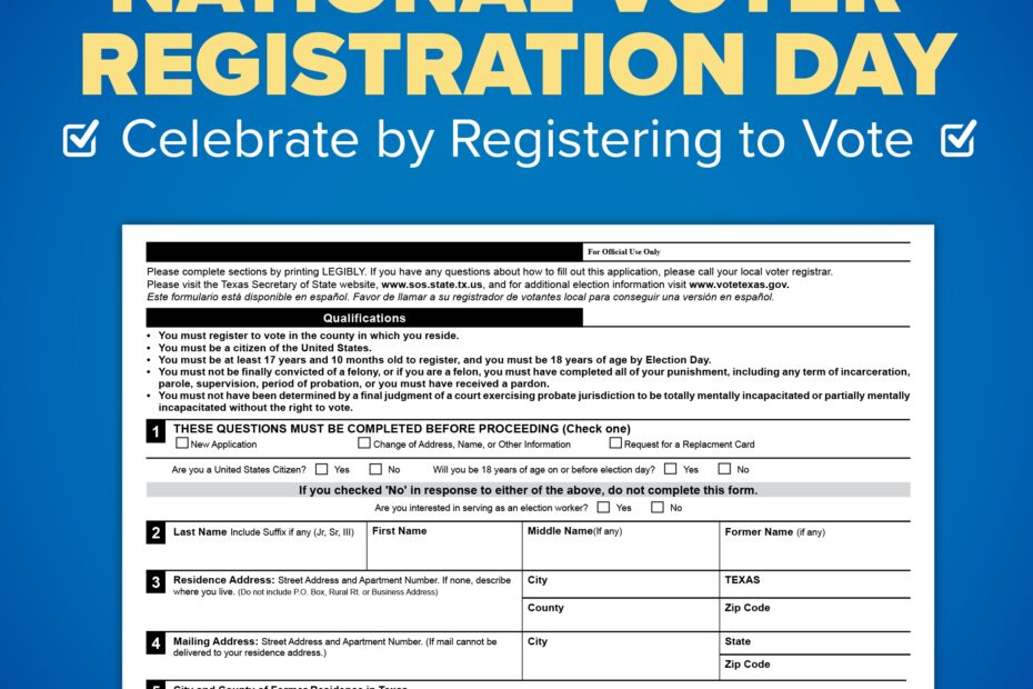 September 20 Is National Voter Registration Day IDEA Public Schools