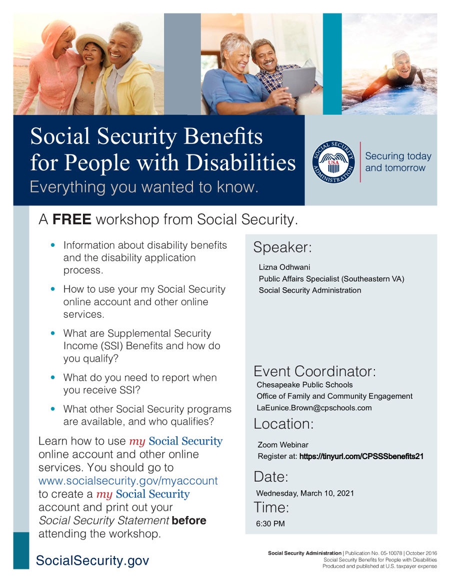 Social Security Benefits Webinar