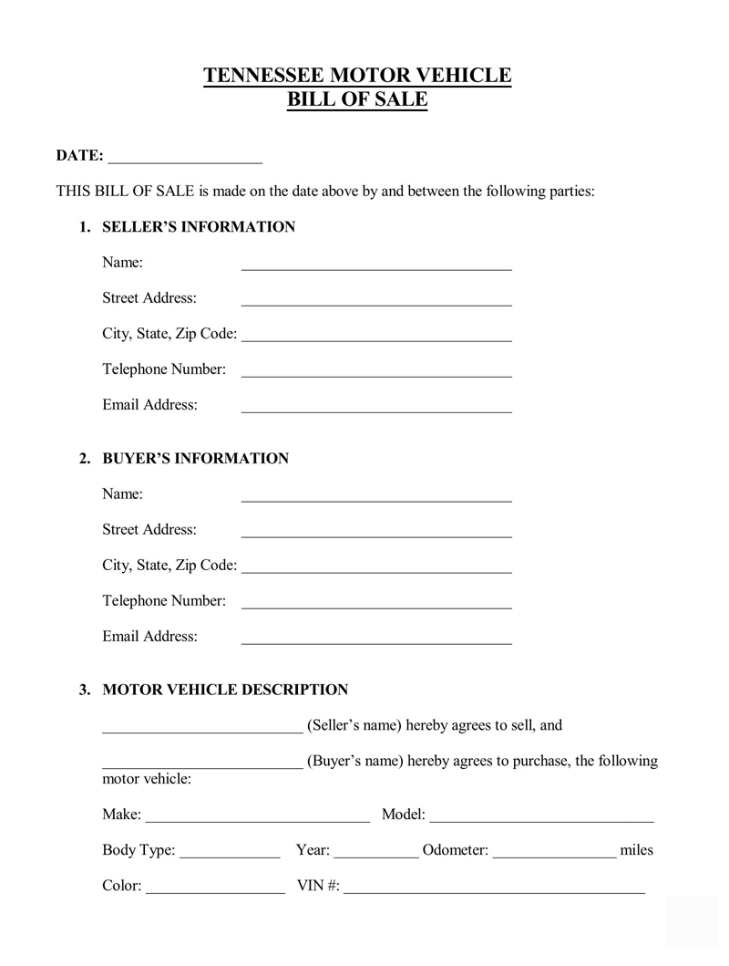 South Carolina SC Bill Of Sale Forms Word PDF