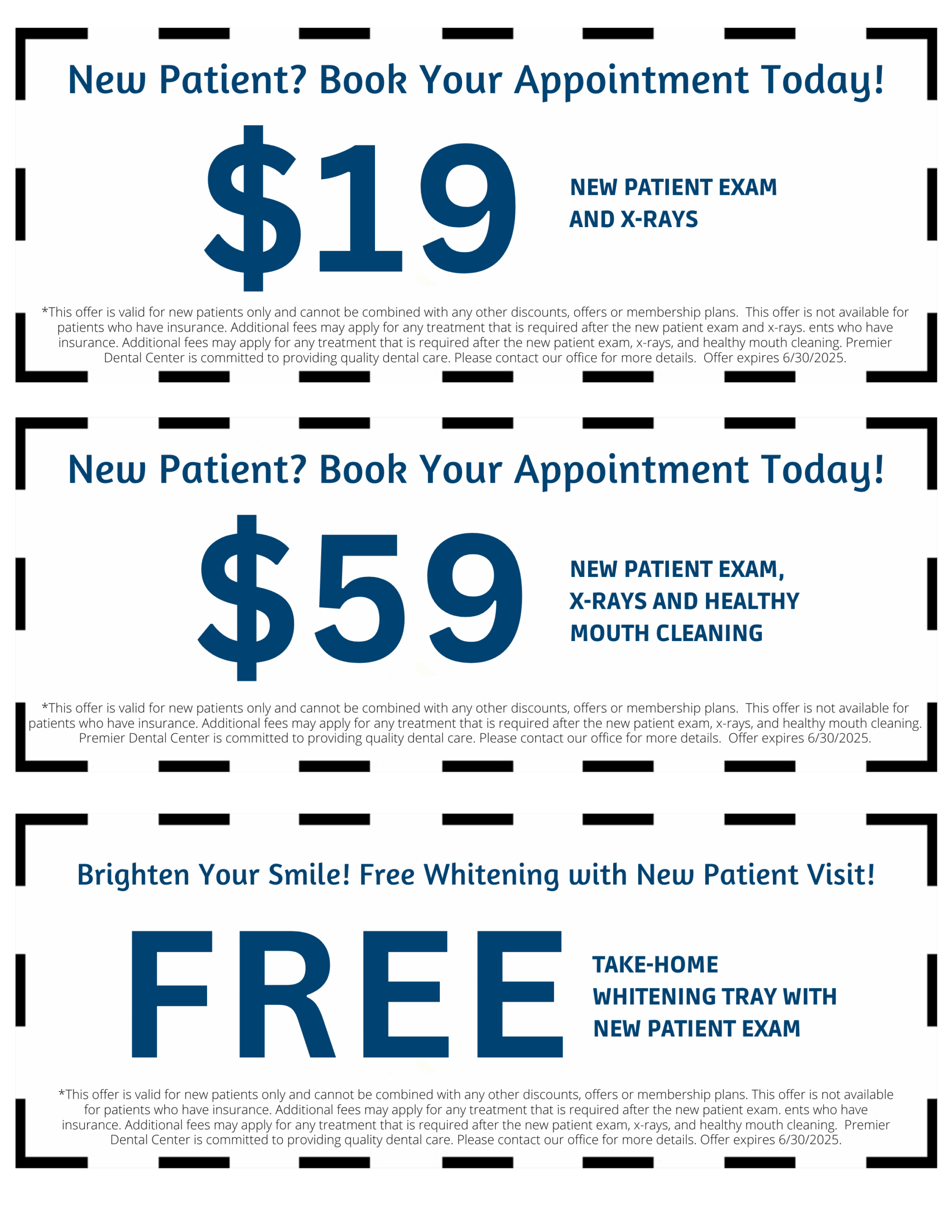 Special Offers L Premier Dental Center Seguin