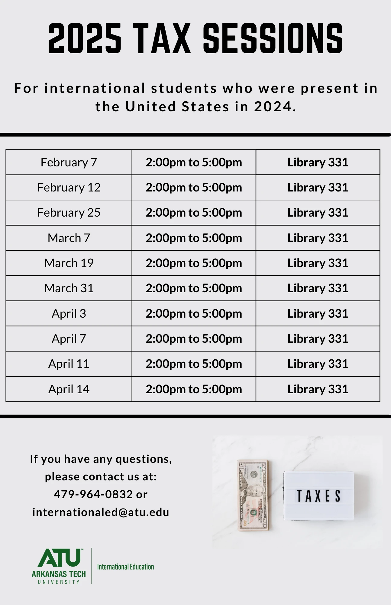 Tax Information For International Students