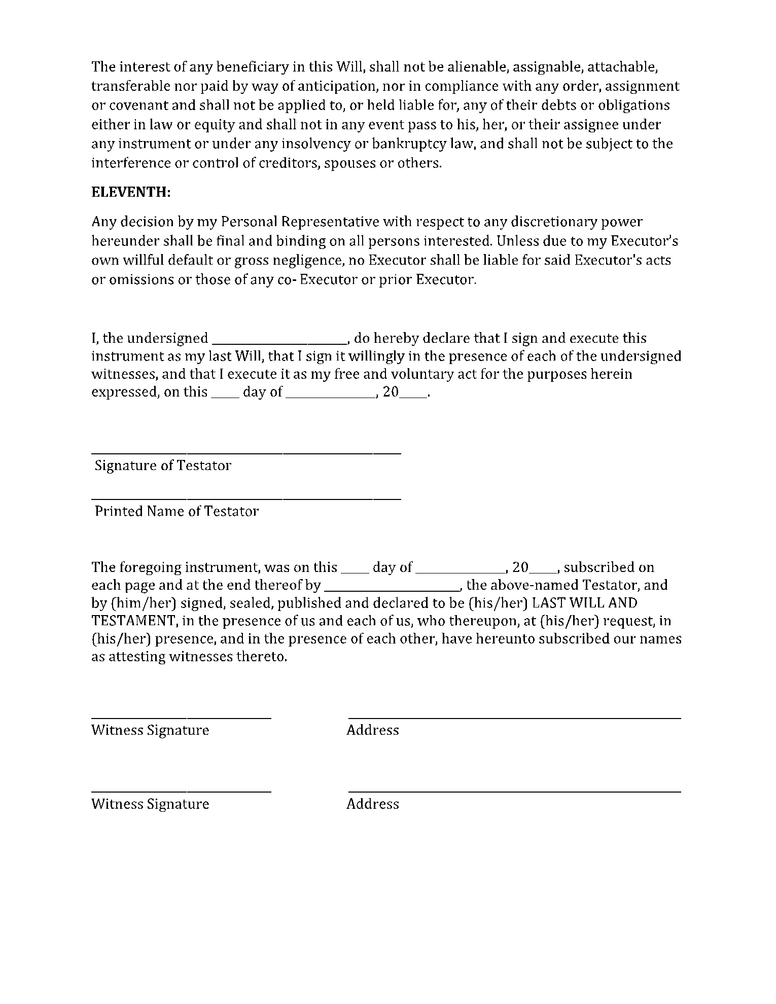 Texas Living Will Form Free Download CocoSign