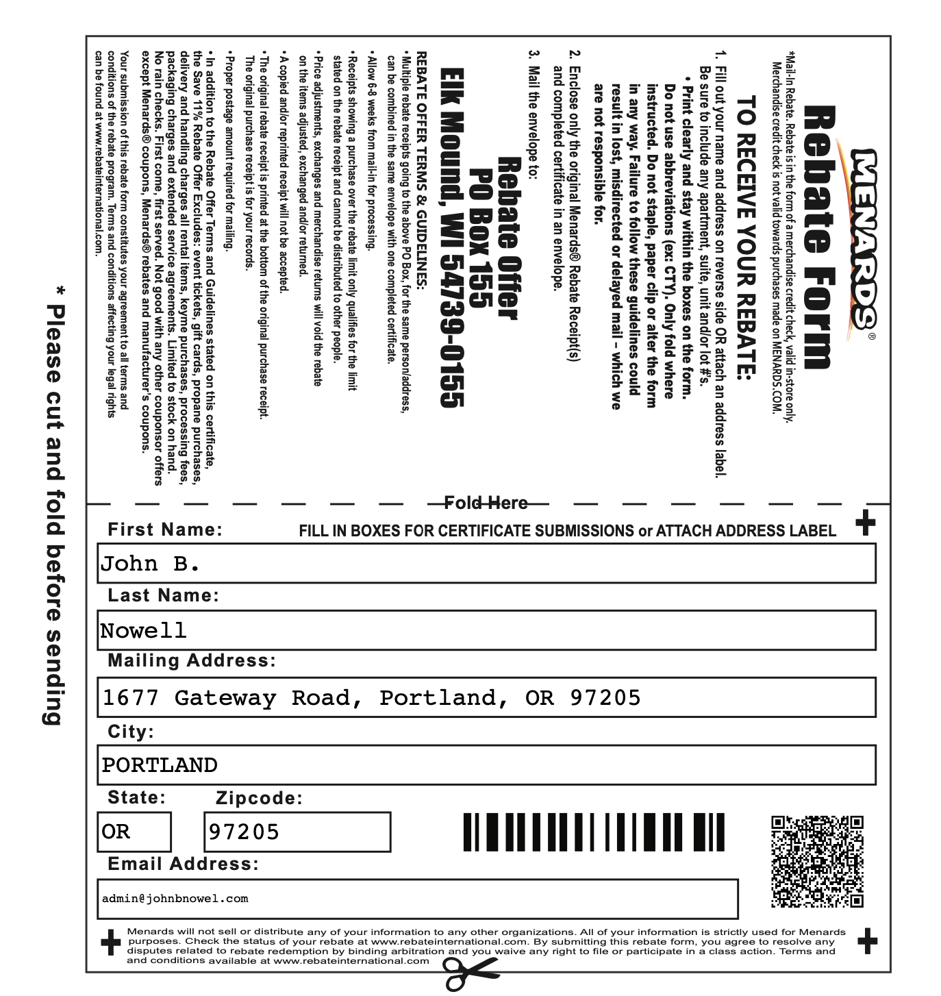 The Art Of Rebate Redemption A Comprehensive Guide To Menards Rebate Forms Staging tactran gov uk