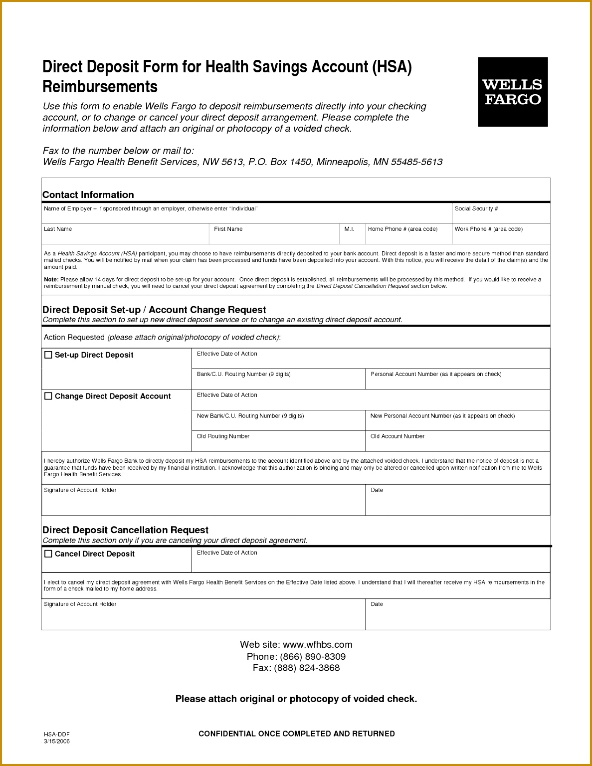 Usaa Direct Deposit Form Pdf Form