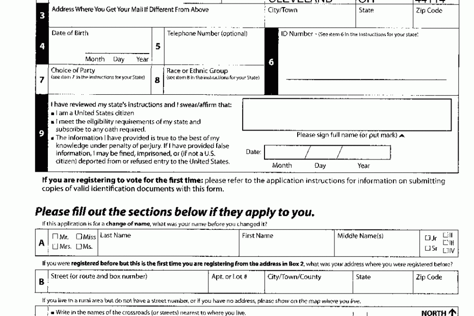 Voter Participation Center Creates Own Registration Form Northeast Ohio Coalition For The Homeless
