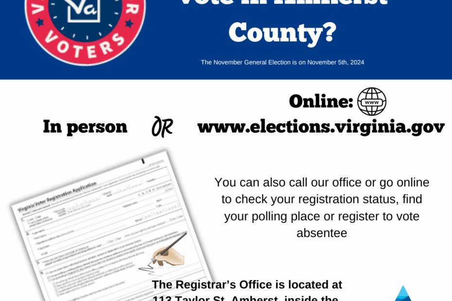 Voter Registration Amherst County Virginia