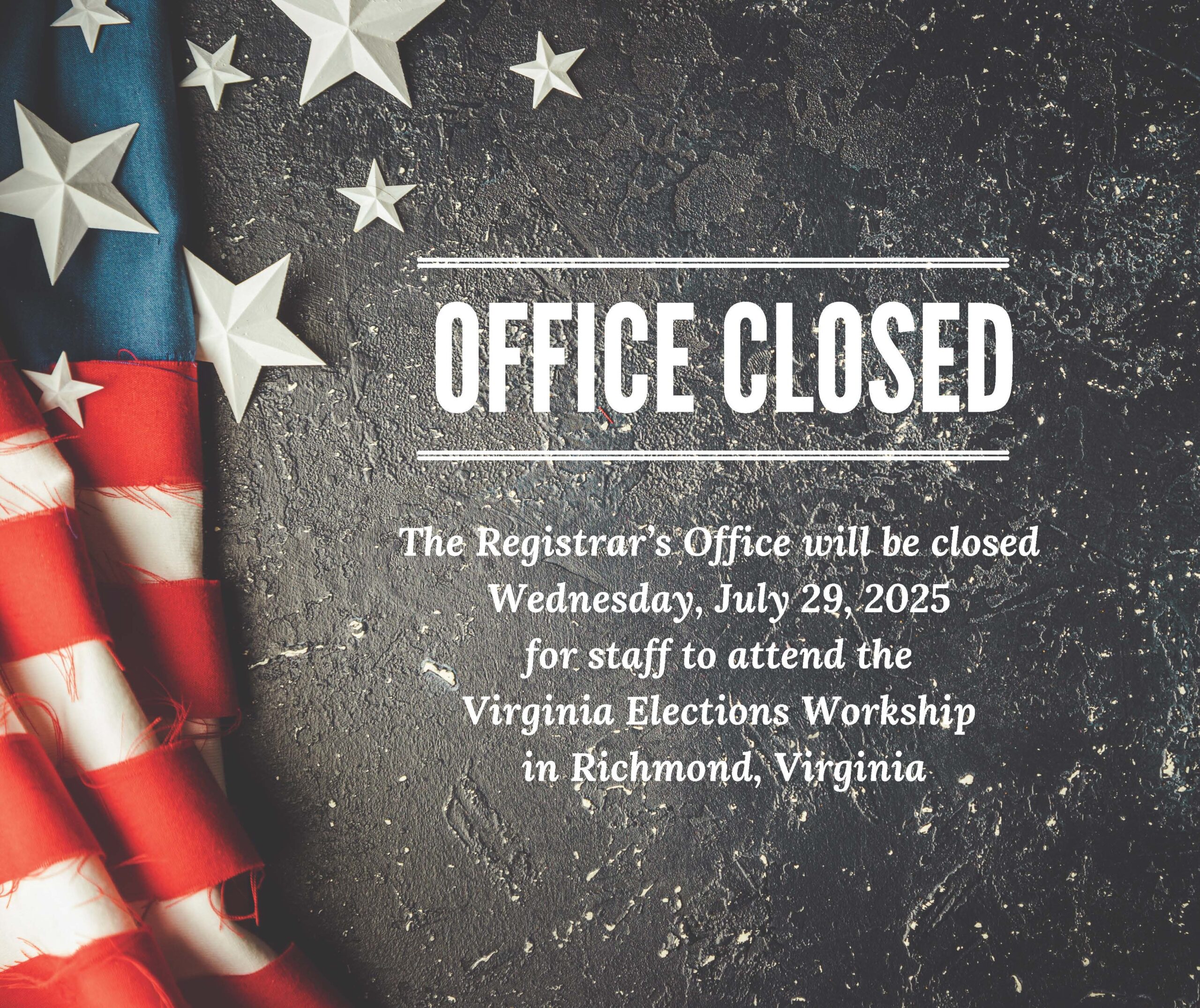 Voter Registration Amherst County Virginia