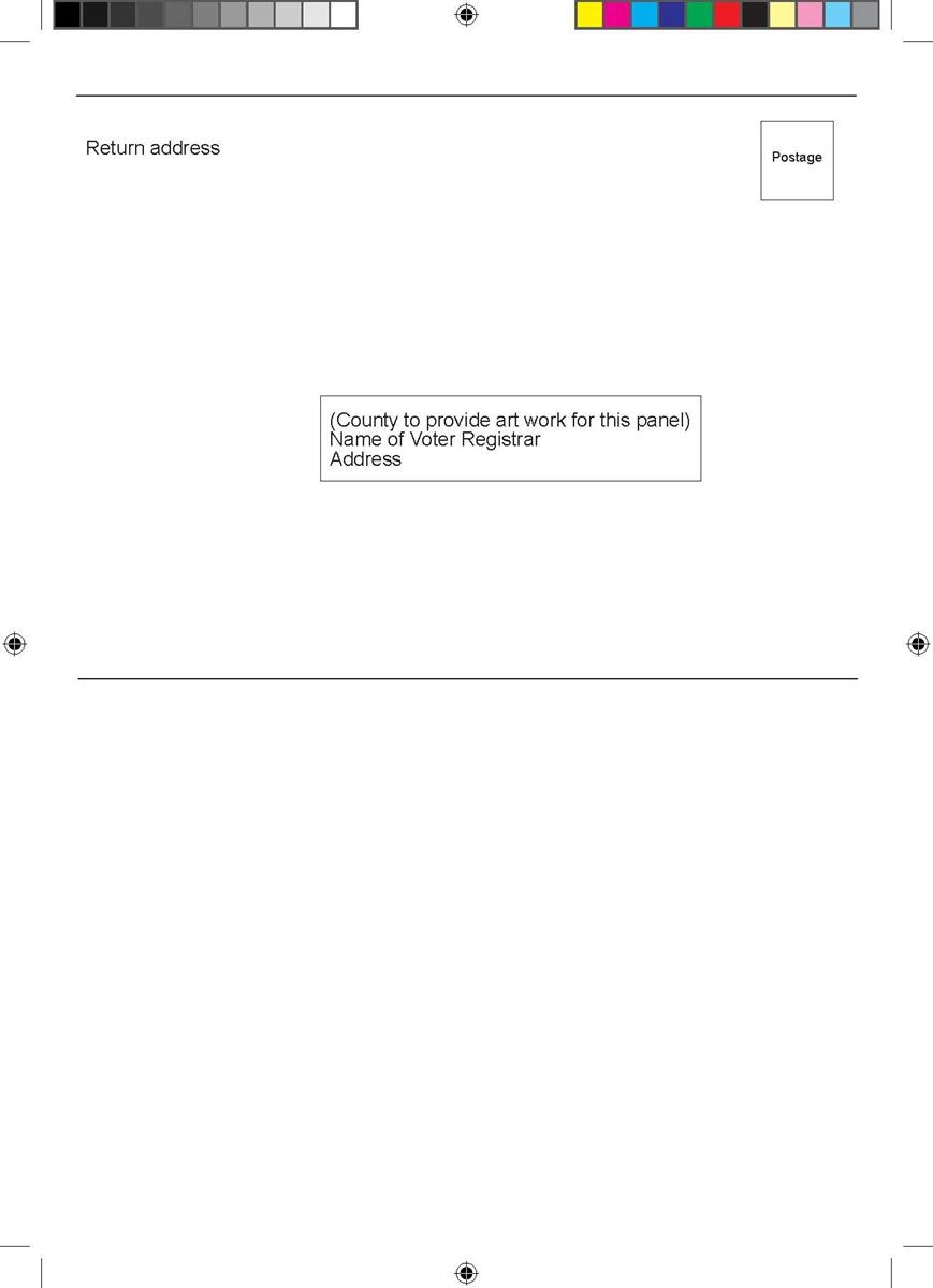 Voter Registration Information Hunt County