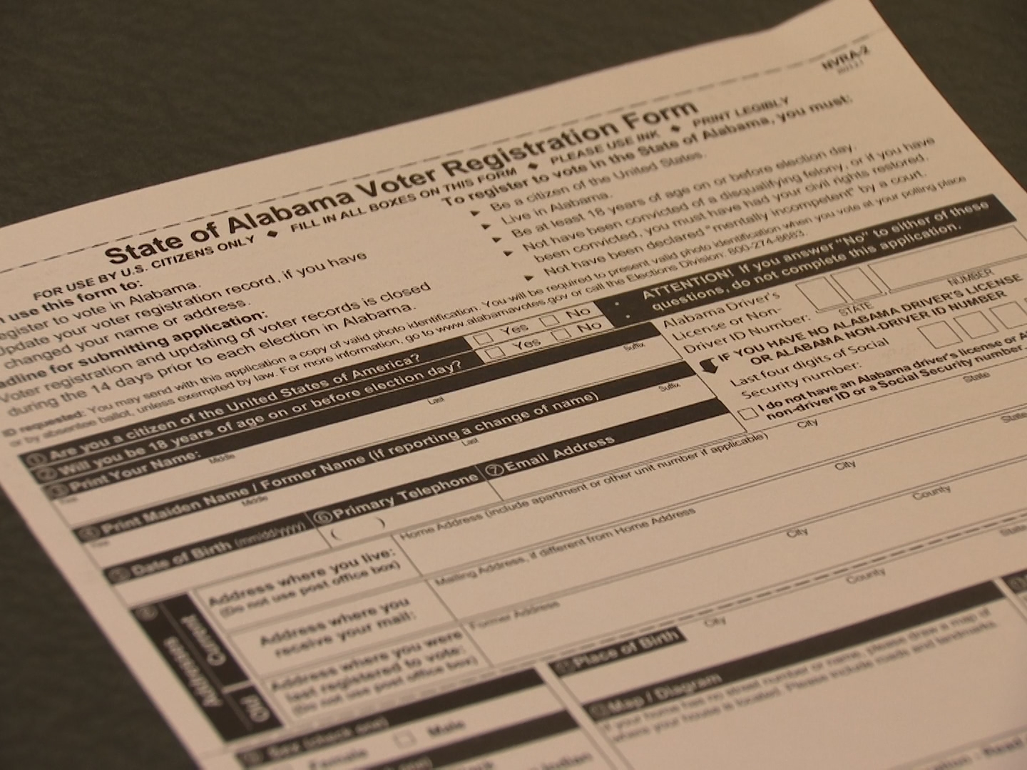 Voter Registration Spikes In Alabama As Election Day Approaches