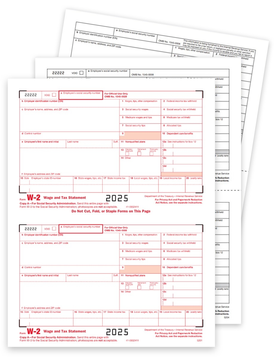 W2 Tax Form Sets Official IRS W 2 Forms Discount Tax Forms W2 Tax Form Sets Official IRS W 2 Forms Discount Tax Forms
