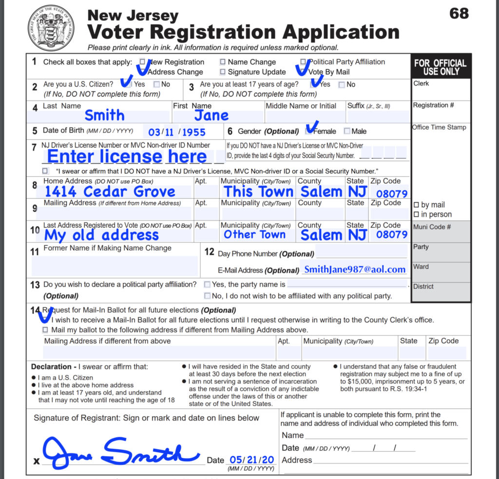 Warren ATNJ Education Fund