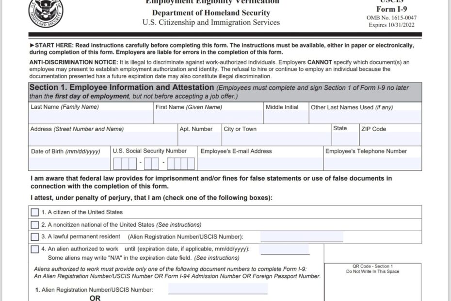 We Know What The New I 9 Form Looks Like And How It May Affect Your Future