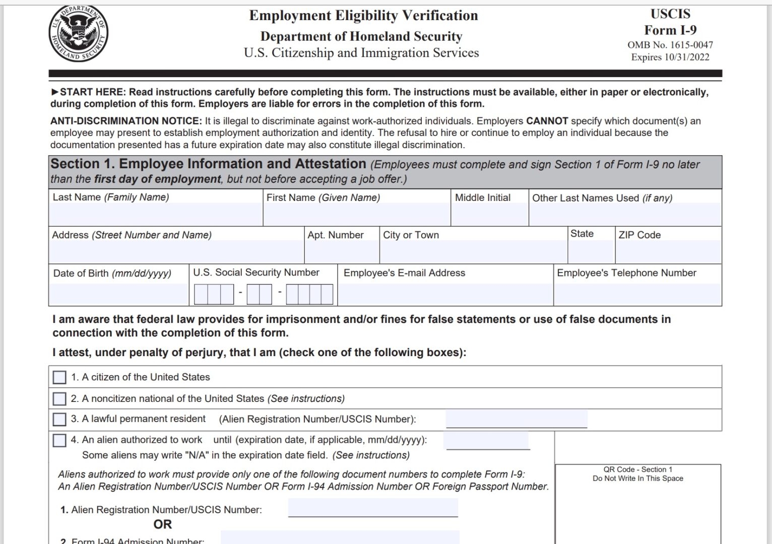 We Know What The New I 9 Form Looks Like And How It May Affect Your Future 