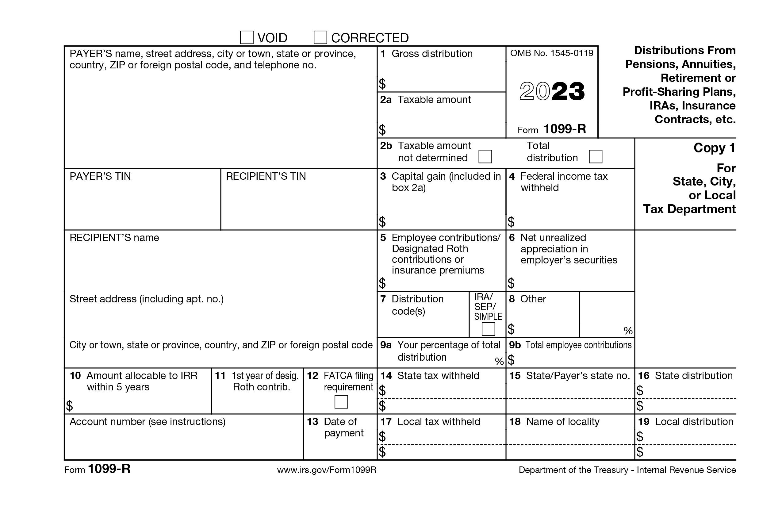 What Is A Form 1099 R 1099 R Tax Reporting Tips