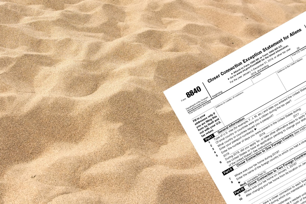 Why Is IRS Tax Form 8840 Important For Canadian Snowbirds 